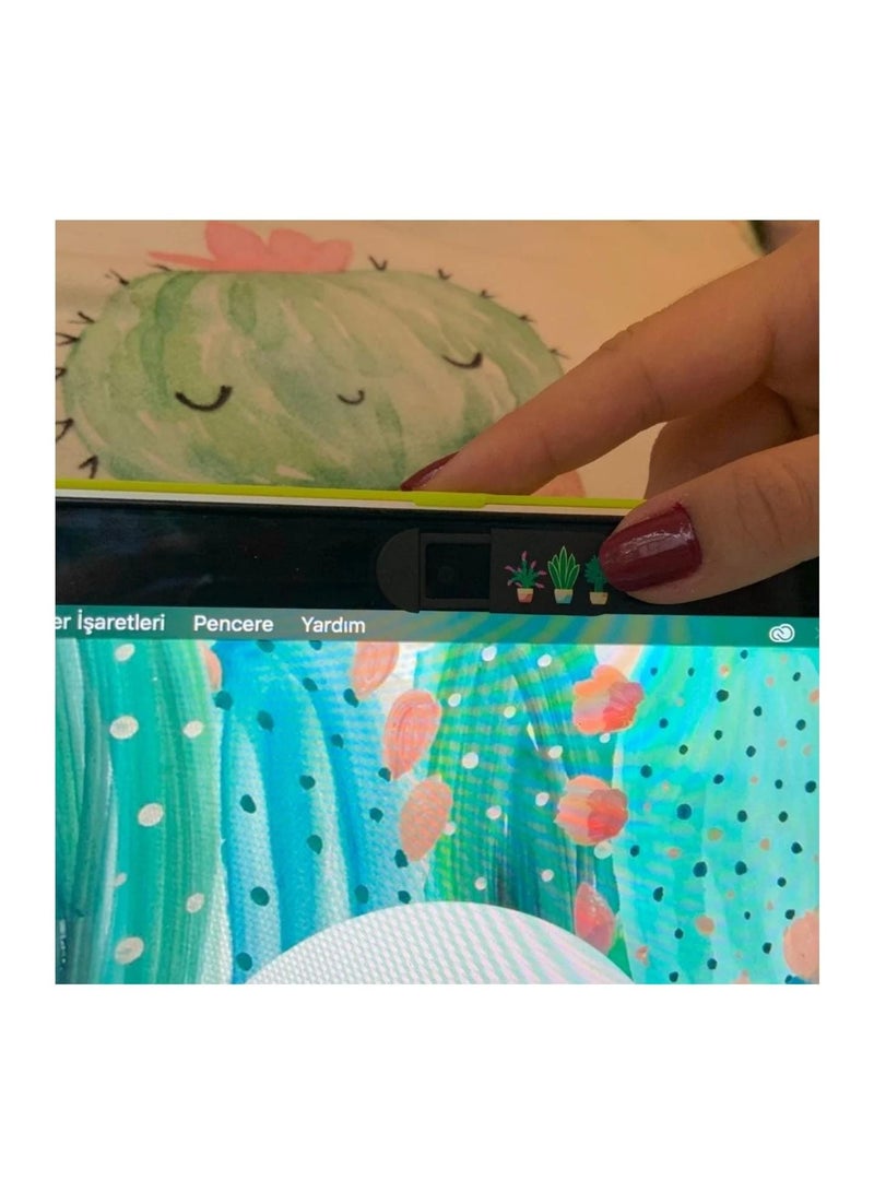 Funsy Laptop Camera Cover | Cactus - Image 4